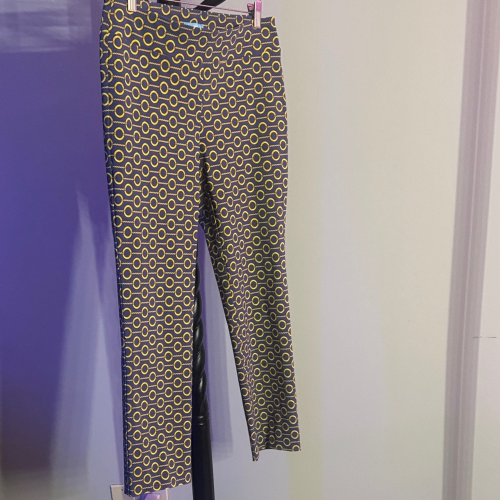 Geometric Patterned Pants - image 1